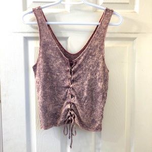 ✨ 3 for 30 ✨ American Eagle lace up crop top